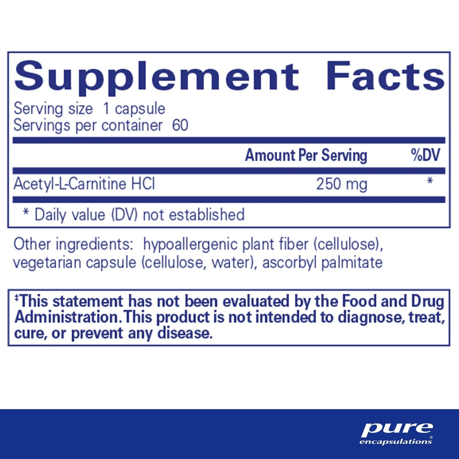 Acetyl-l-Carnitine - Pharmedico