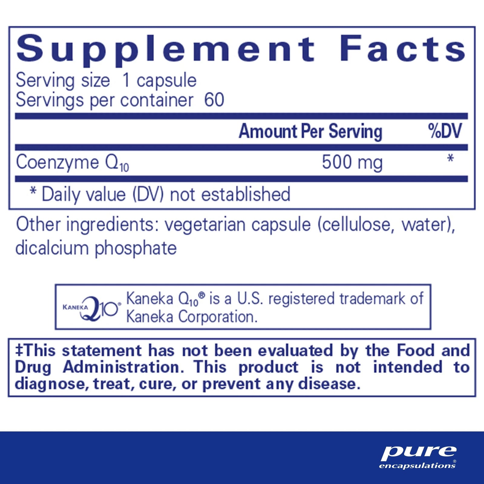 CoQ10 - 500 mg - Pharmedico