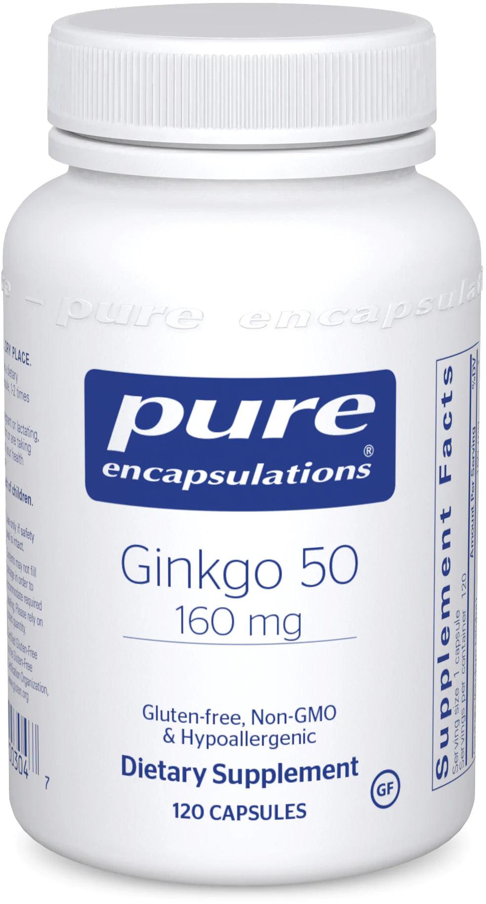 Ginkgo 50 - 160 mg. - Pharmedico
