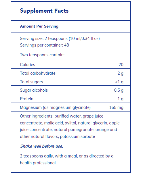 Magnesium Glycinate liquid - Pharmedico