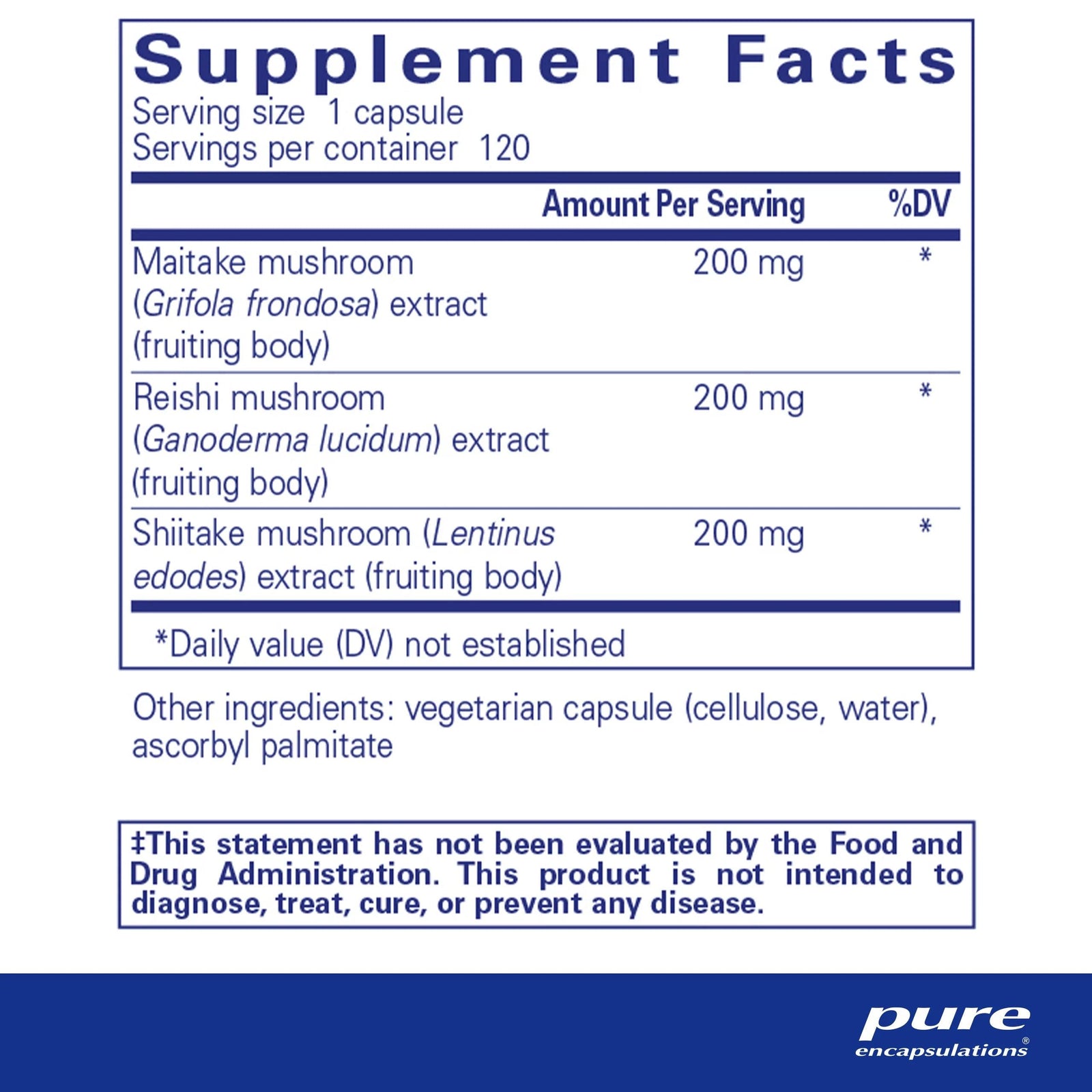 M/R/S Mushroom Formula - Pharmedico