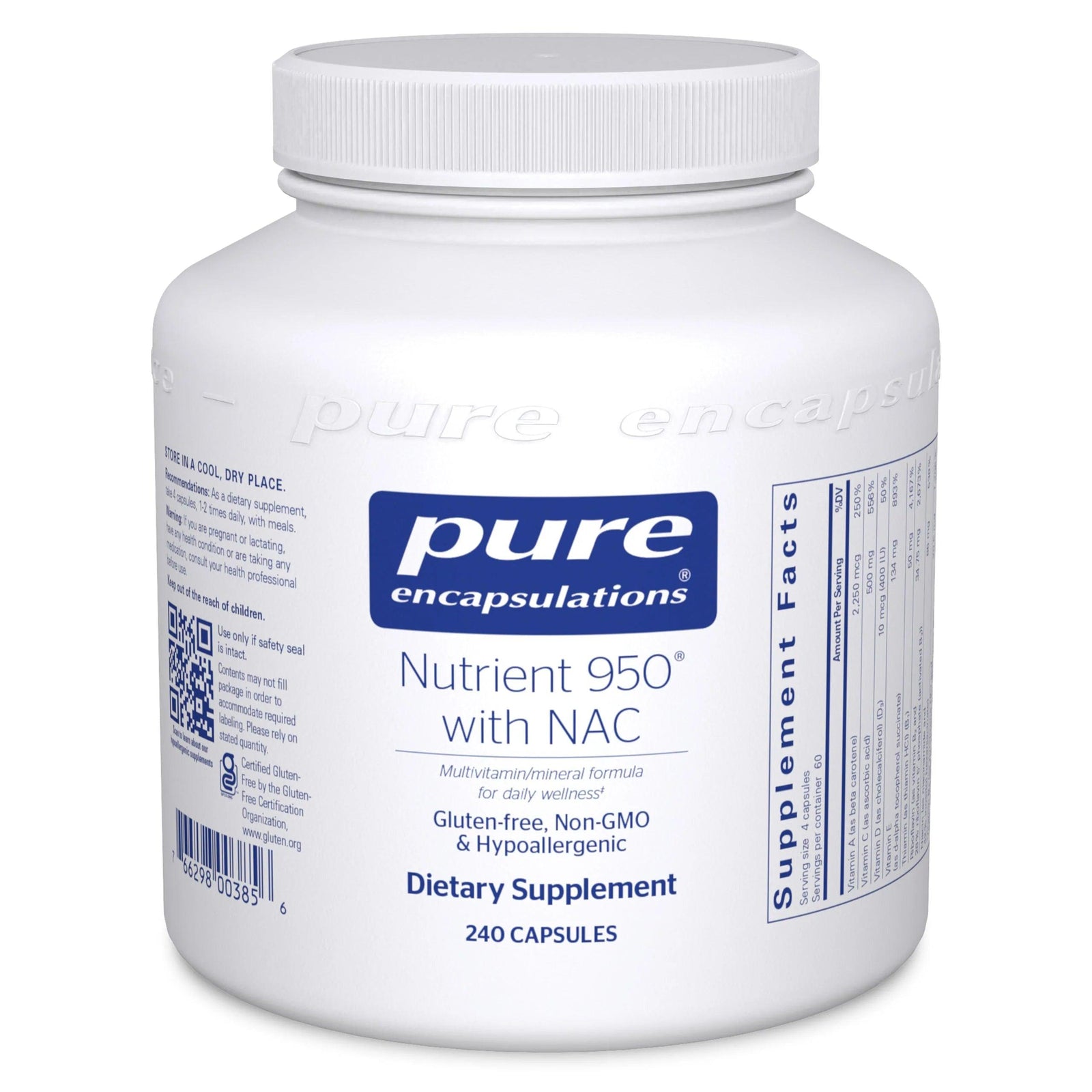 Nutrient 950® with NAC - Pharmedico