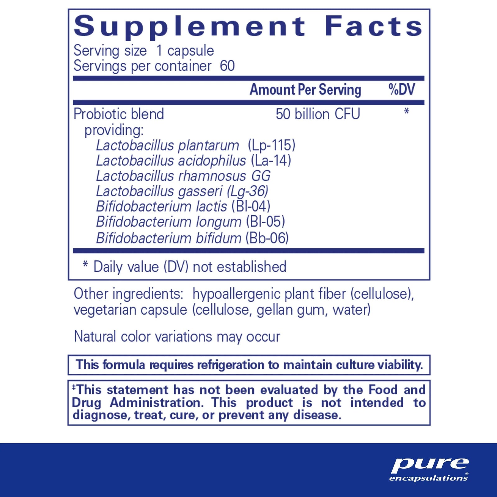 Probiotic 50B - Pharmedico