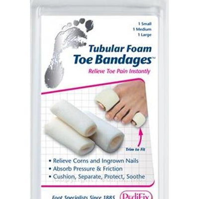 tubular-foam toe bandages 2