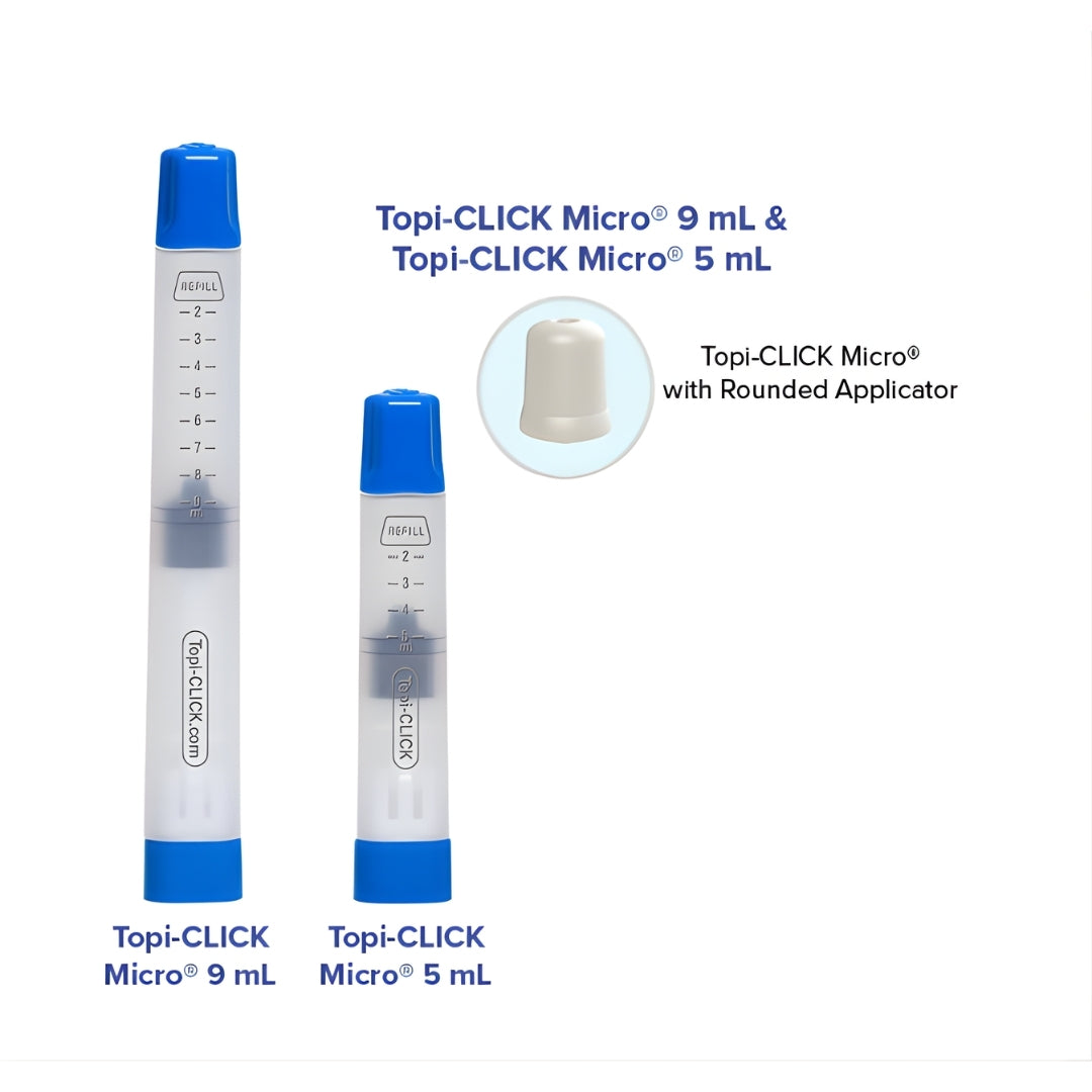 Topi-click micro pen for topical application