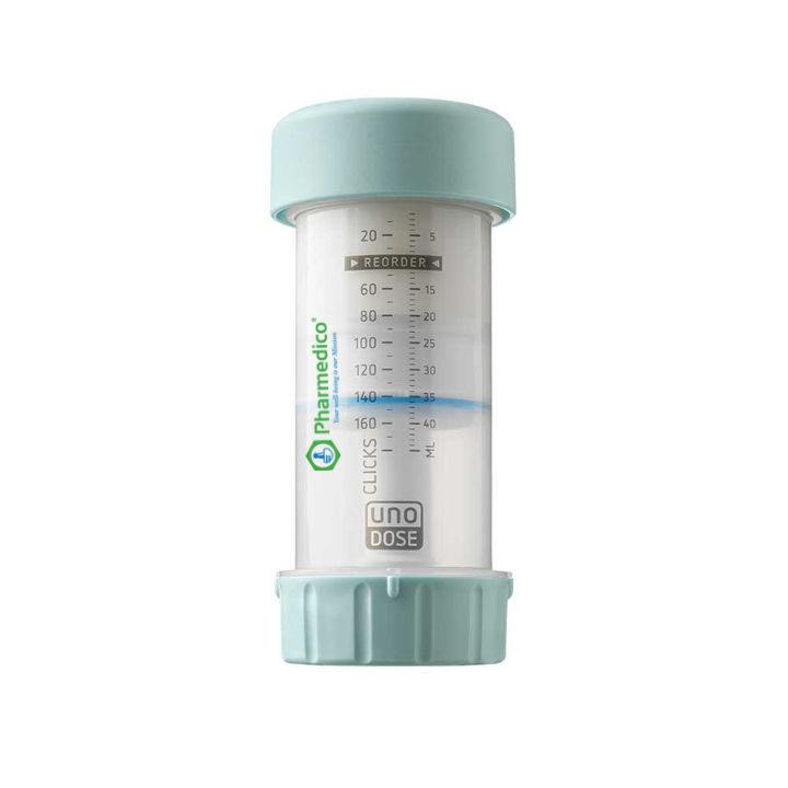 Metered dose cream container