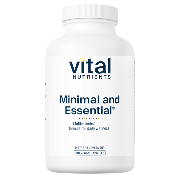 A white plastic bottle of Vital Nutrients &