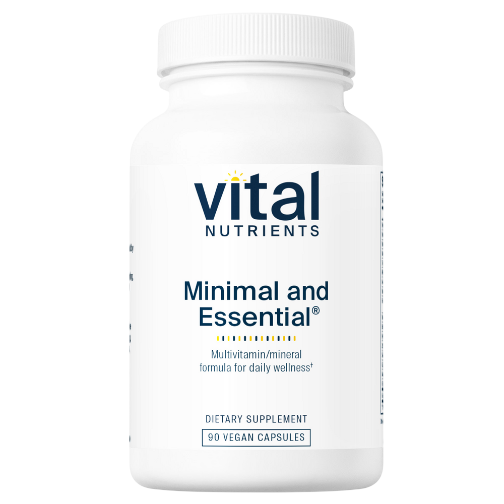 A white plastic bottle of Vital Nutrients &