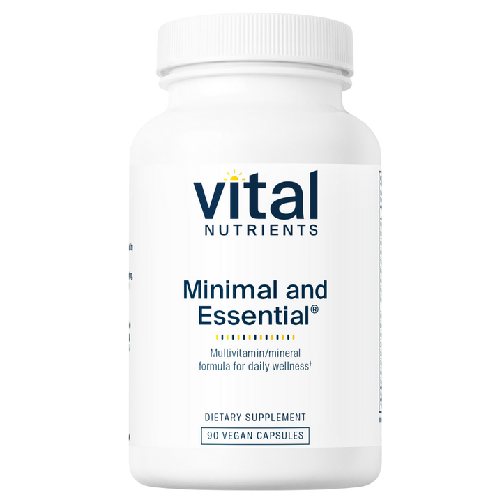 A white plastic bottle of Vital Nutrients &