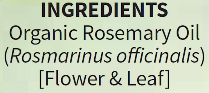 Rosemary Essential Oil Organic