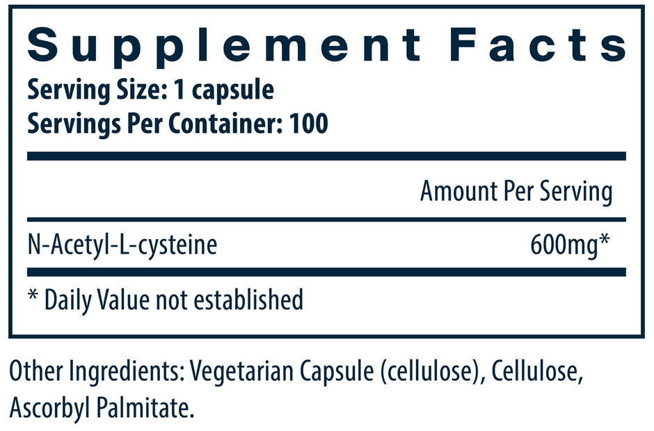 a white supplement fact label