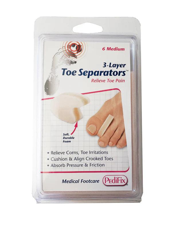 3-Layer Toe Separators #P280 - Pharmedico