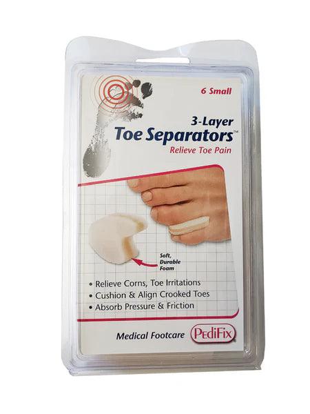 3-Layer Toe Separators #P280 - Pharmedico