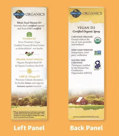 garden of life mykind organics vegan d3 spray Mykind Organics Vegan D3 Spray- Garden of Life