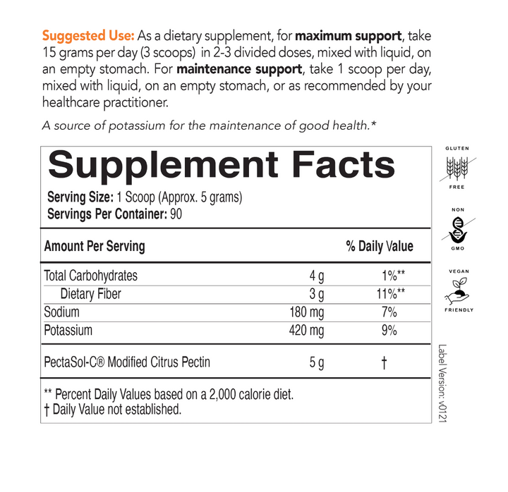 Pectasol pwd 450 fact