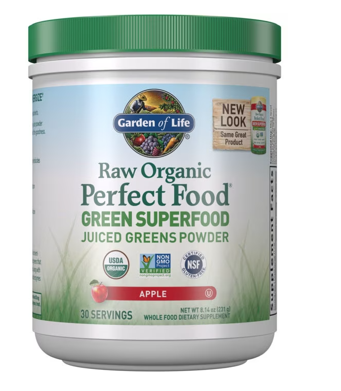 Perfect Food Raw-Real Raw Organic Apple Powder