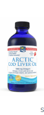 Arctic Cod Liver Oil Strawberry - Pharmedico