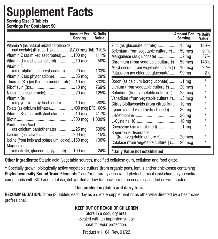 Bio-Multi Plus Fe & Cu Free - Pharmedico