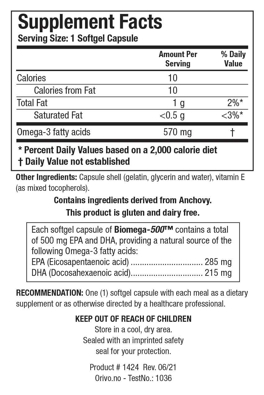 Biomega-500 - Pharmedico