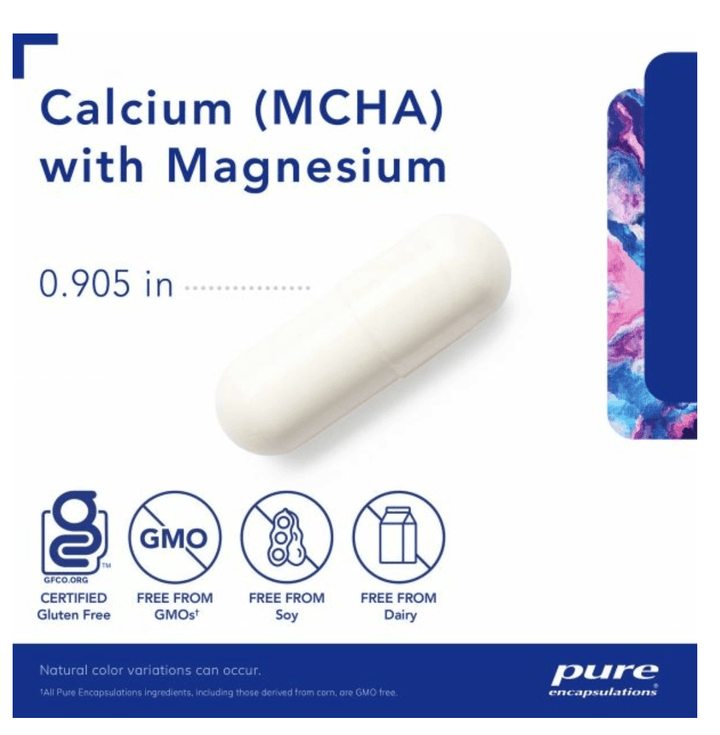 Calcium (MCHA) with Magnesium - Pharmedico