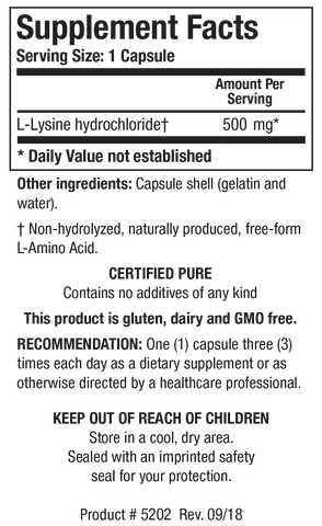 L-Lysine HCl - Pharmedico