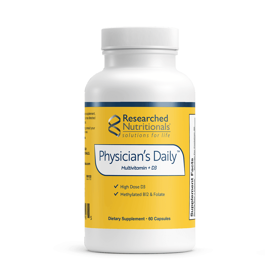 Physician's Daily Multivitamin + D3 (iron-free) - Pharmedico