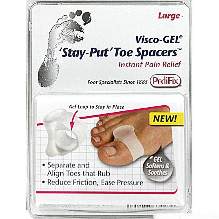 Visco-GEL Stay-Put Toe Separators #P26 - Pharmedico