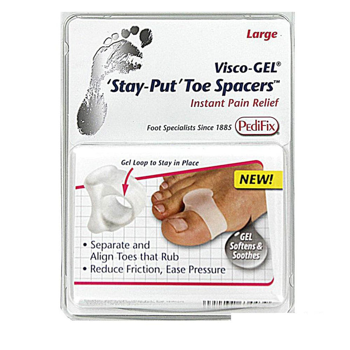 Visco-GEL Stay-Put Toe Spacers #P27 - Pharmedico