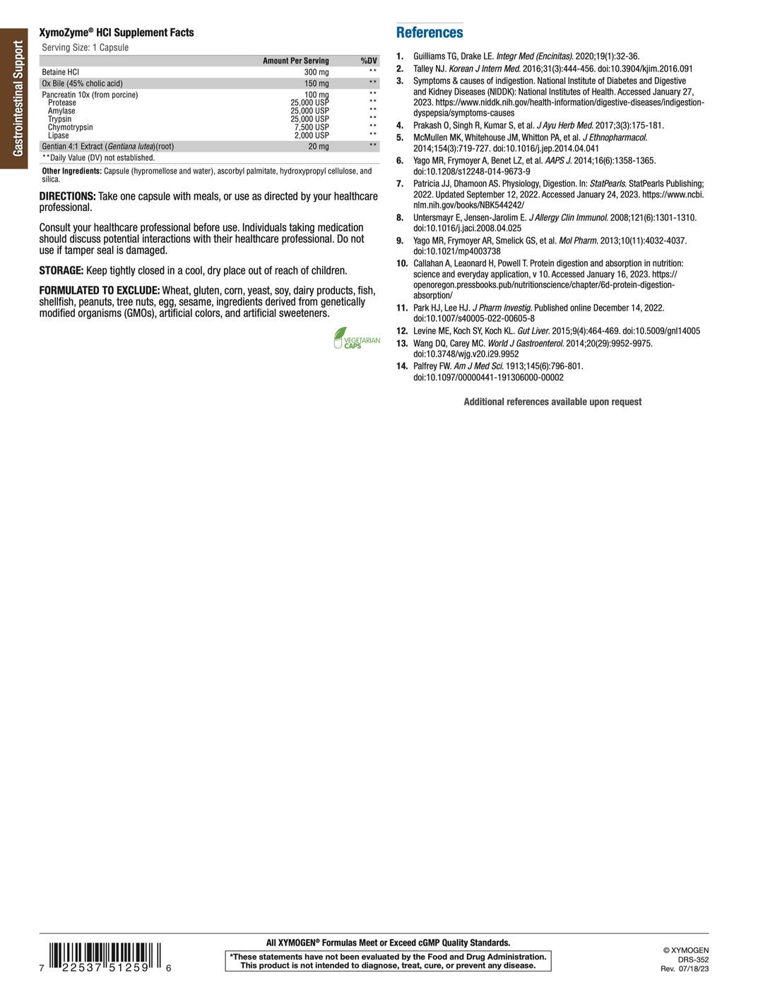 Xymozyme HCl - Pharmedico