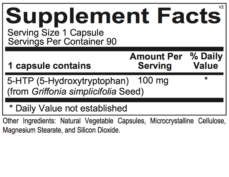 5htp supplement facts