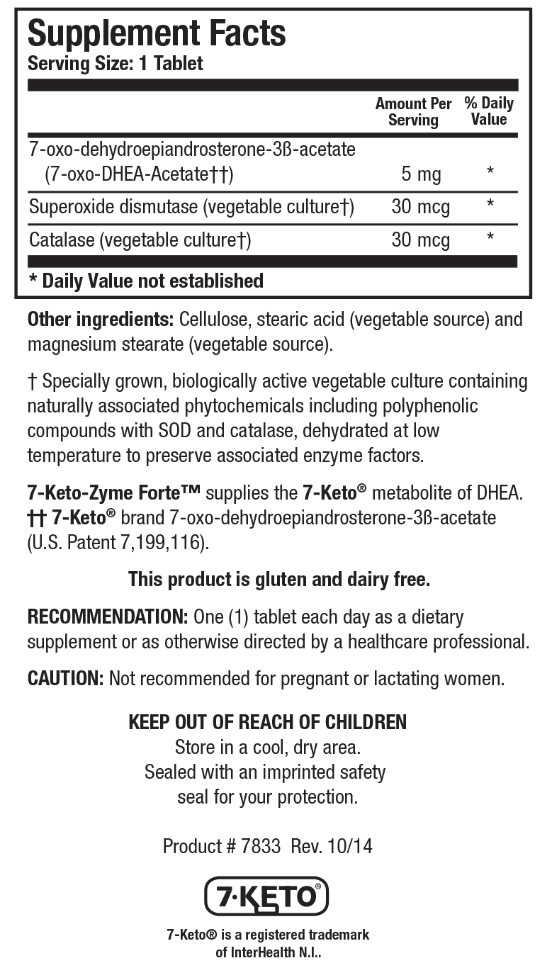 7-Keto-Zyme - Pharmedico