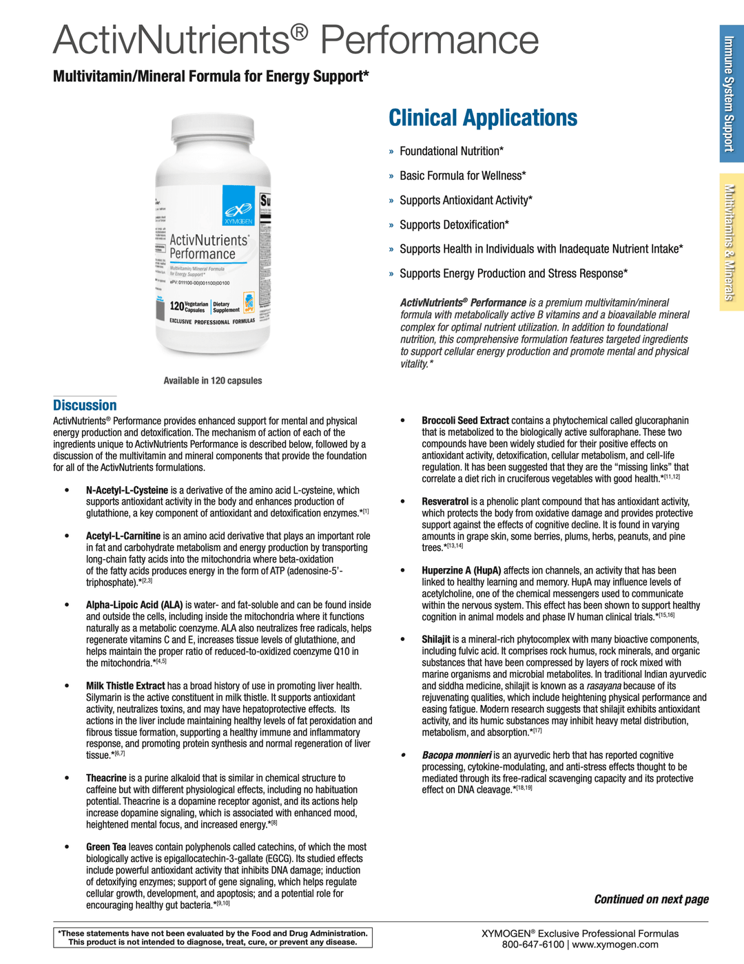 ActivNutrients Performance - Pharmedico