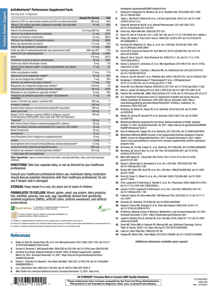 ActivNutrients Performance - Pharmedico