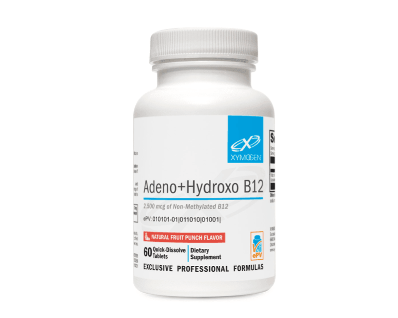 Adeno+Hydroxo B12 Natural Fruit Punch Flavor - Pharmedico