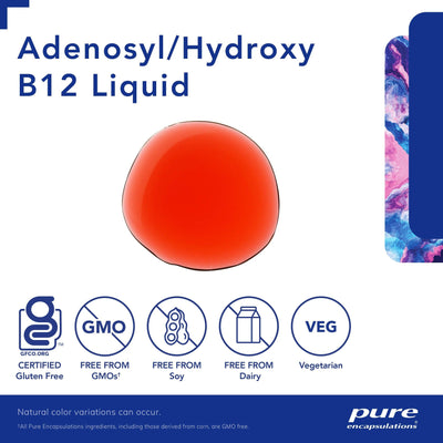 Adenosyl/Hydroxy B12 liquid - Pharmedico