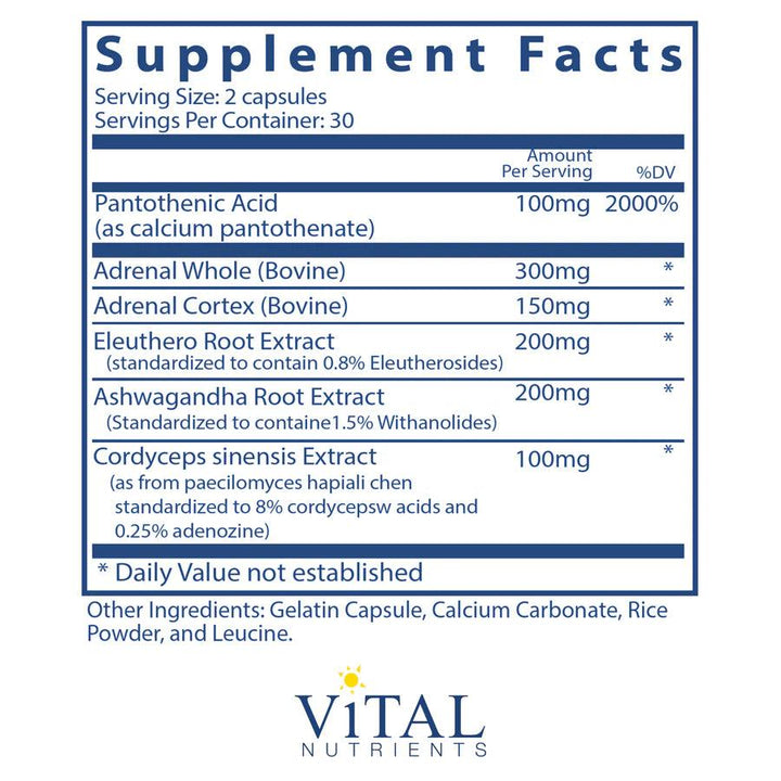 Adrenal Support - Pharmedico