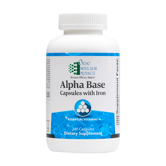 Alpha Base with Iron 240ct bottle - Pharmedico