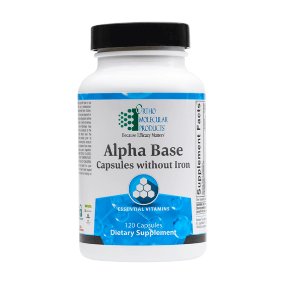 Alpha Base Capsules withOUT Iron 120ct- Pharmedico