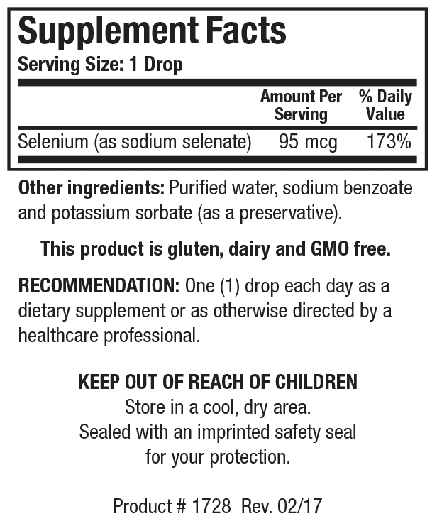 Aqueous Selenium - Pharmedico