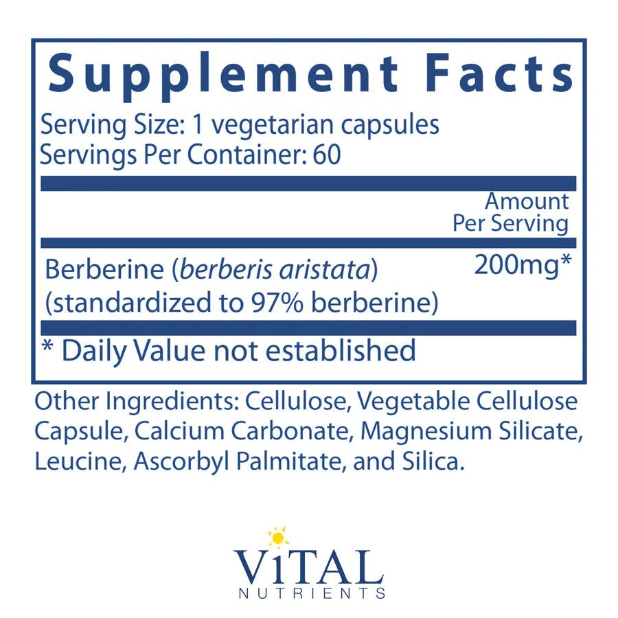 Berberine 200mg - Pharmedico