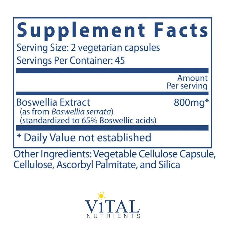 Boswellia Extract 400mg - Pharmedico