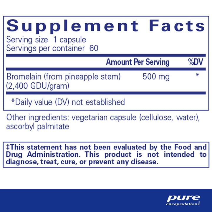 Bromelain 2400 500 mg - Pharmedico