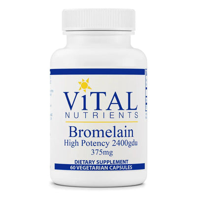 Bromelain High Potency 2400DGU 375mg - Pharmedico