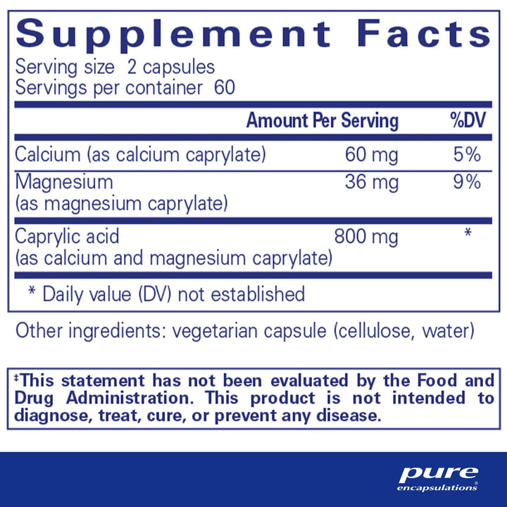 Caprylic Acid - Pharmedico