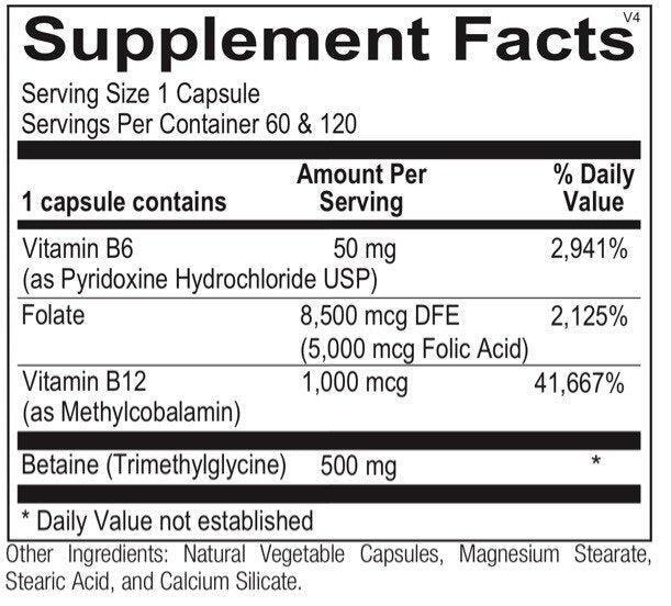 Cardio B supplement facts - Pharmedico