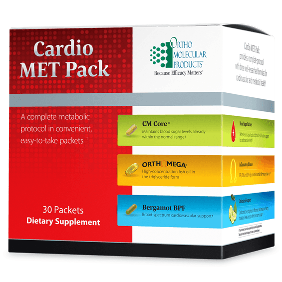 Cardio MET Pack 30 packet box - Pharmedico