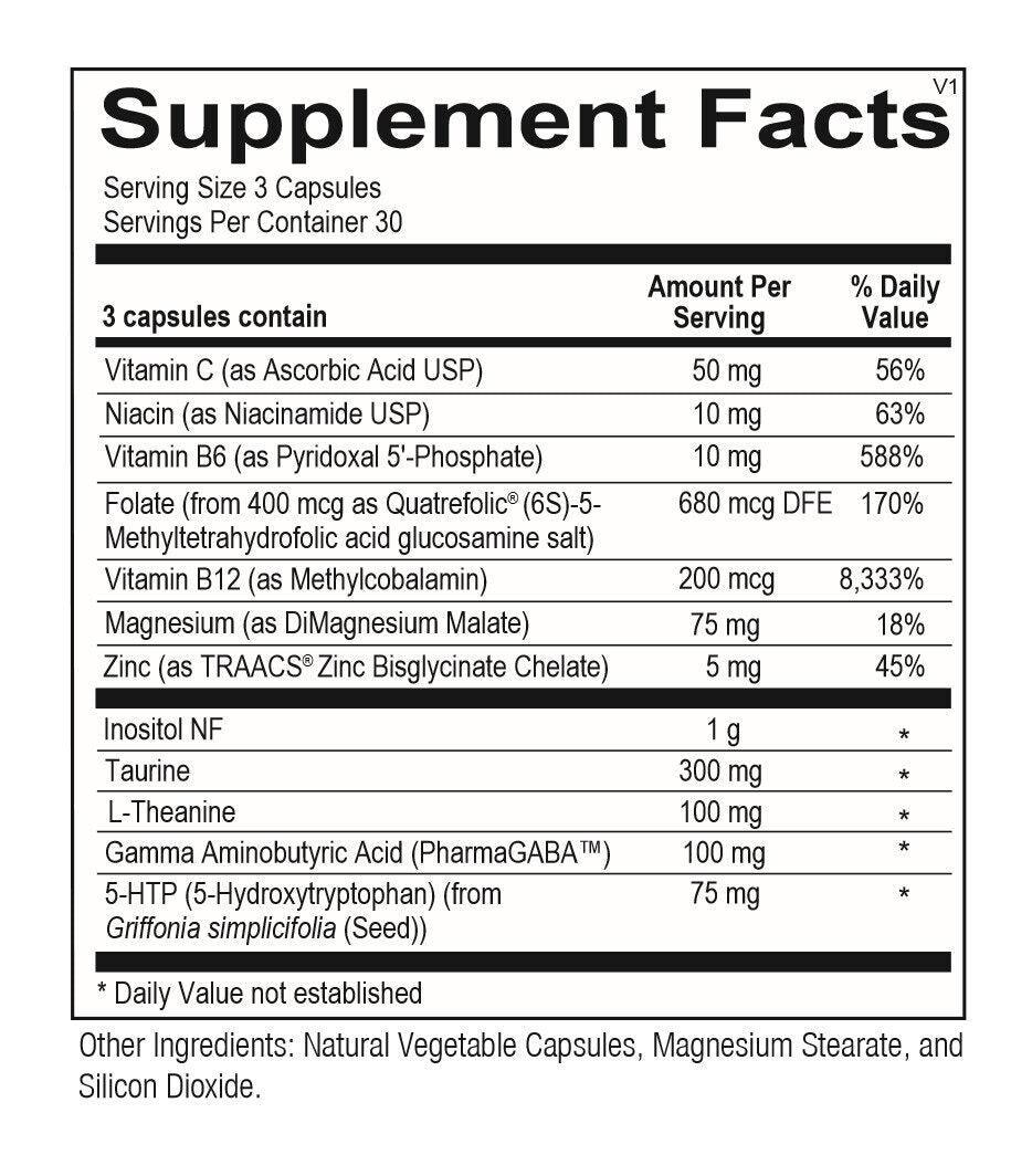 Cerenity supplement facts - Pharmedico