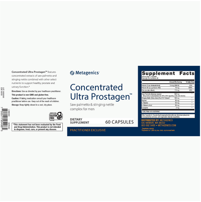 Concentrated Ultra Prostagen label