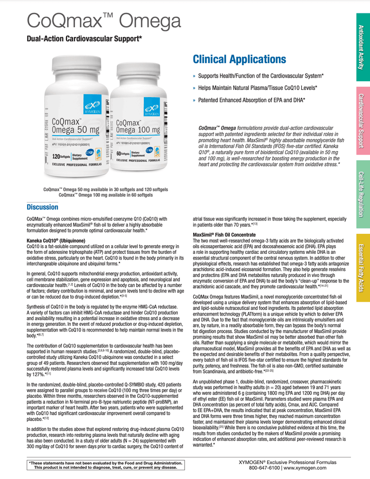 coqmax omega 100 mg info 1