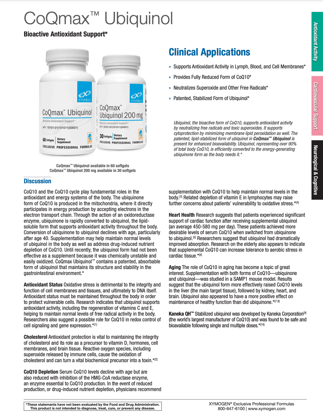 coqmax ubiquinol info 1